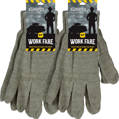 Work Fare Stretch Knit Reversible Gloves
